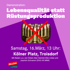 Demo in Troisdorf am 16.03.2024